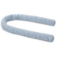 babybay Nestchenschlange Piqué passend für alle Modelle, azurblau Sterne weiß