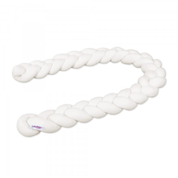 babybay Nestchenschlange geflochten passend für Kinderbetten, ivory