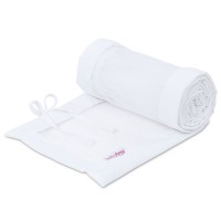 babybay Nestchen Mesh-Piqué passend für Modell Maxi, Boxspring, Comfort und Comfort Plus, weiß